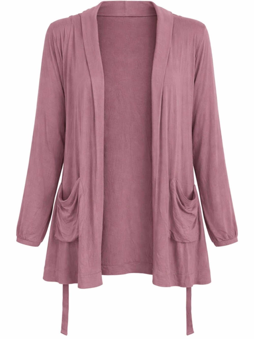 Duluth Trading Co Modal Stretch Relaxation Robe Tie Waist Cardigan Size Small